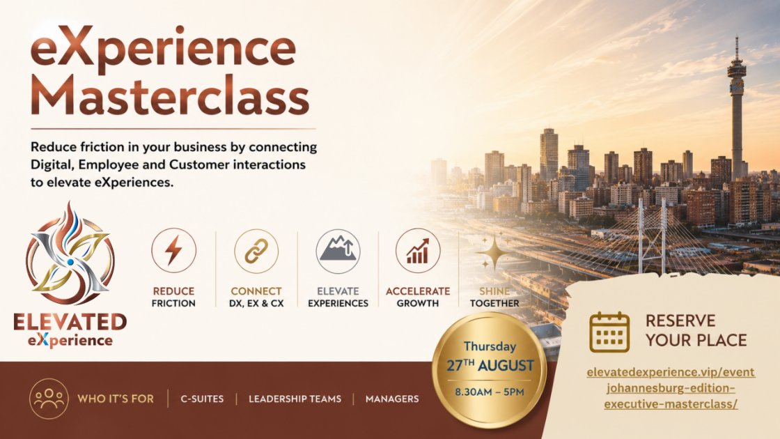 Johannesburg Edition eXperience Masterclass