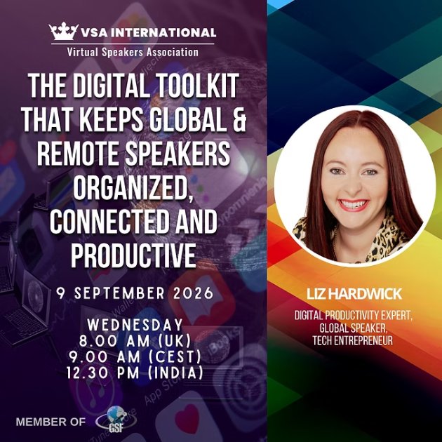 The Digital Toolkit That Keeps Global & Remote Speakers Organized, Connected and Productive