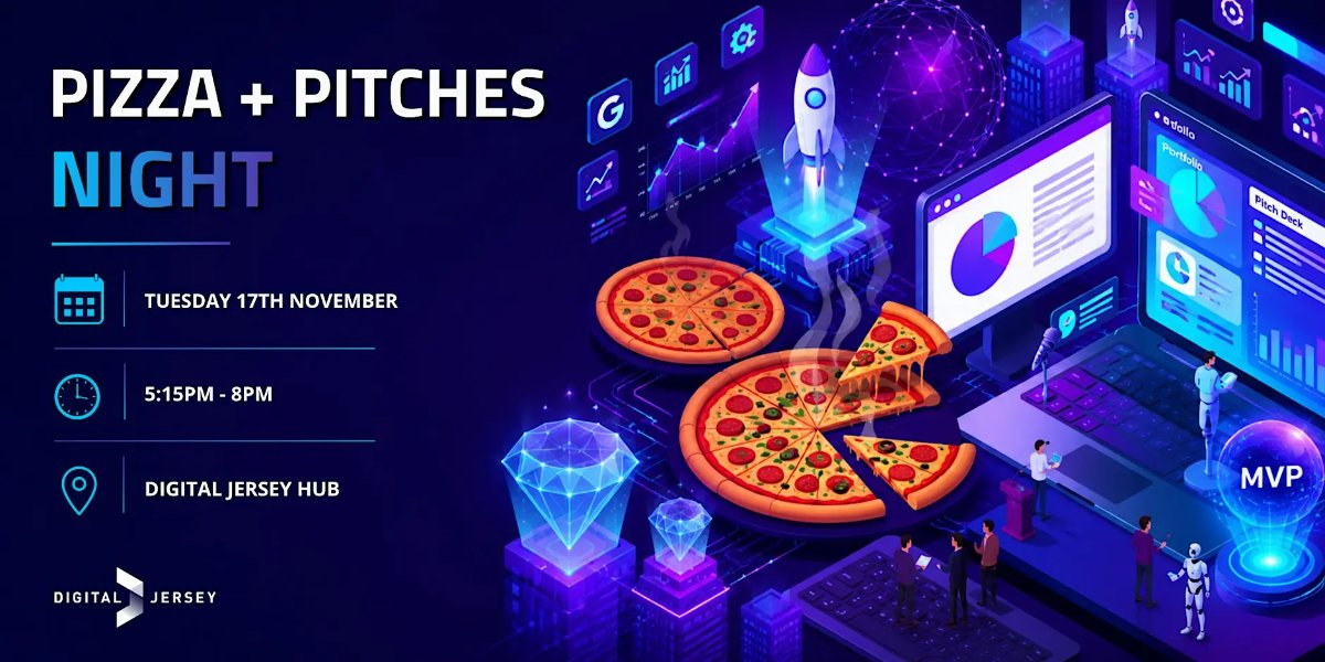 Pizza + Pitches Night | Jersey's Startups Take the Mic